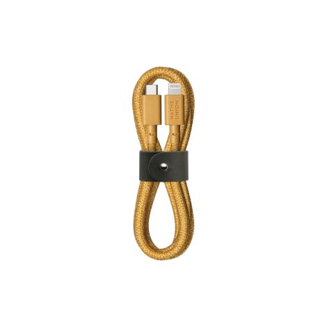 Cavo Native Union Belt - USB-C - cavo Lightning, 1,2 m (carta kraft) (1/2)