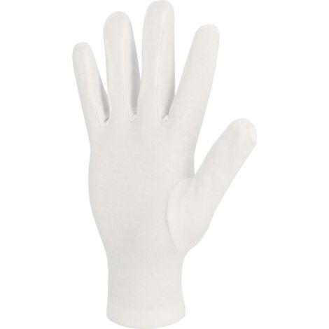 Gant coton interlock blanchi Ourlet Version lourde T9 - SINGER - JB10009