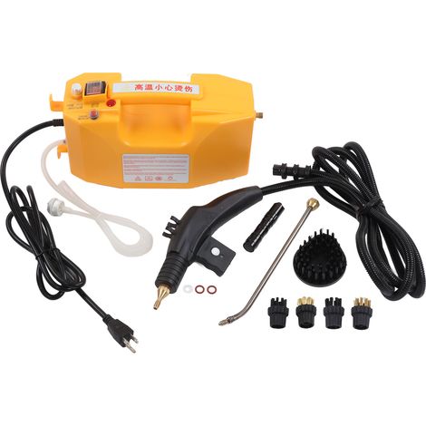 Nettoyeur Vapeur Haute Pression 1700W, Machine de Nettoyage Portable à Température Élevée pour Appareils Ménagers, Prise US 110V (1/5)