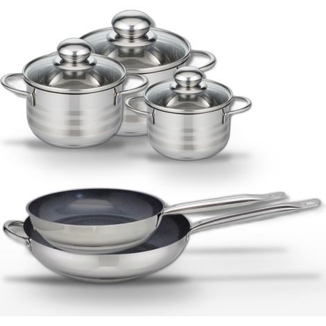 Lot Poêles 28/32 cm et Faitouts 12/14/16 cm Elo Profi Therm Platinum (1/5)