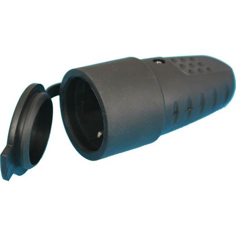 Base impermeabile 16A/250V Nero 36.042 Electro DH 8430552076437