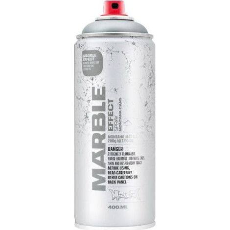 Bombe de peinture - Silver - Effet marbre - EMSILVER - 400ml - Montana Cans Effect
