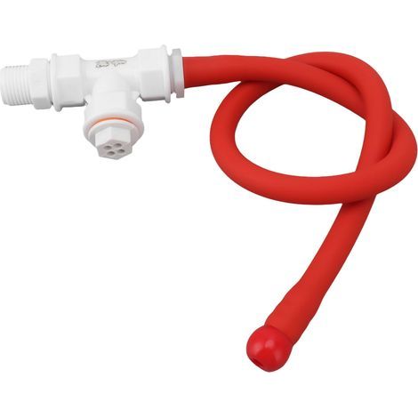 Weicher, flexibler, glatter und äußerst strapazierfähiger Silikon-Einlaufschlauch für die tägliche Reinigung, 100 cm / 39,4 Zoll (1/5)