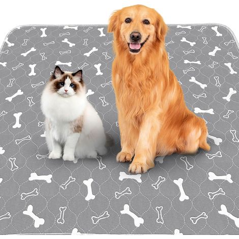 Alese Réutilisables, Tapis Absorbant Chien, 182x182 Tapis pour Chiots avec Fond Antidérapant, Puppy Pads Anti-Fuite et Résistante, Apprentissage de la Propreté (1/5)