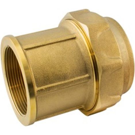 Innengewindeverbindung aus Messing – 40 mm – 1 1/4 Zoll, GENIL.