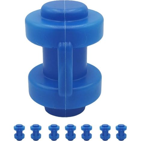 Trampoline end caps 8 pieces end caps safety net spare parts diameter 25MM (1/5)