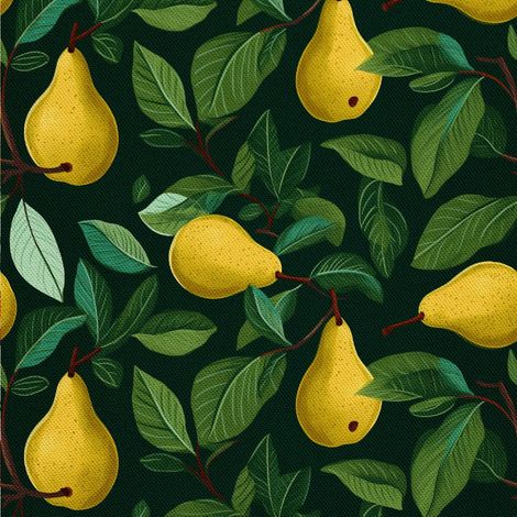 Tela decorativa para exteriores Oxford - Motivo frutal  DX6950 (1/5)