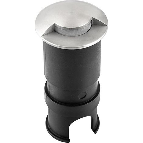 Spot Encastrable Extérieur de Sol Rond LED D48 3W Asymétrique IP65 Hors Transfo ZAMBELIS - Blanc chaud - 3000K (1/2)