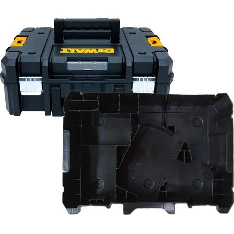 Dewalt DWST1-70703 TStak II Power Tool Storage Box T-STAK + DCD996 DCF887 Inlay (1/4)