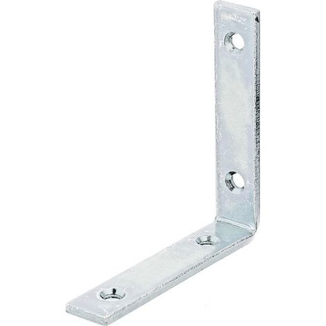 Balkenwinkel L100x100 mmmm Breite 20 mm schmal Stahl roh galv. verz. dickschichtpassiviert (1/3)