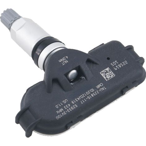 Le 52933-3V100 convient aux voitures Hyundai i35 équipées de capteurs de surveillance de la pression des pneus TPMS et d'une fréquence d'horloge de 433 MHz. (1/2)