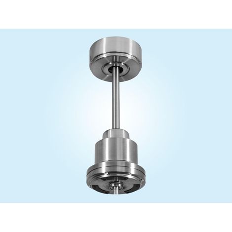 Tenerife Ring - Super destratificateur et ventilateur DC 132 cm Gris basalte pales bois sombre sans Lumière 25 à 35 m² (1/5)