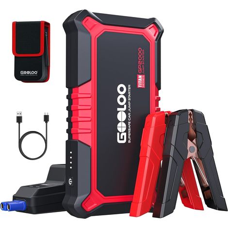Booster Batterie Voiture 2000A avec Powerbank (1/5)