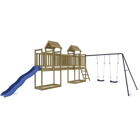 Maison Exclusive - Set da Gioco da Esterno in Legno di Pino Impregnato (1/5)
