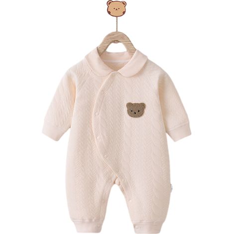 1 gigoteuse de transition, coton 100 %, manches longues, sans capuche, pour nouveau-né jusqu'à 80 cm (1/5)
