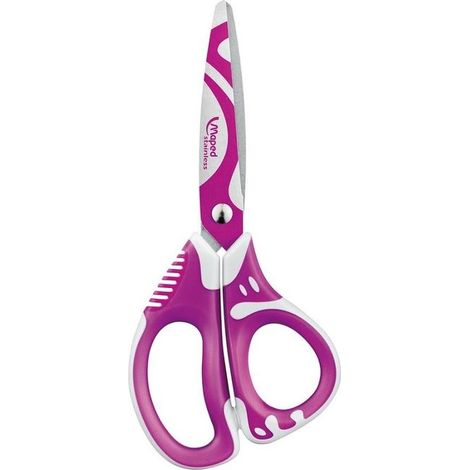 Maped M670112 forbici da cancelleria Universale Taglio a zig zag Blu, Arancione, Viola (1/4)