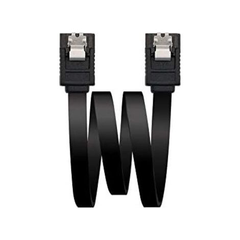 Cable SATA III Nanocable 10.18.1001-BK/ 50cm/ Negro (1/5)