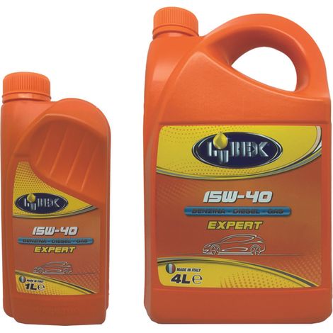 Olio minerale 4 tempi expert 15w40 motori diesel-benzina-gpl - lt.4