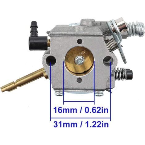 NALOOKAMIC  FS66 WT-45 Carburateur pour Stihl FS86 FS48 FS52 FS56 FS62 FS81 FS106 Débroussailleuse Remplace WT-45-1 WT-45A 4126 120 0610, avec Joint Bougie d'allumage