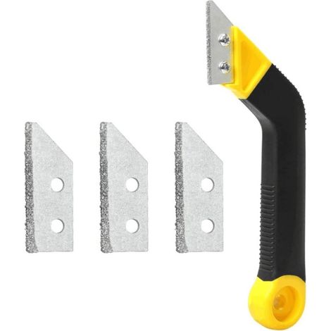 Kit d'outils pour racleur de plaque de cuisson en céramique, mastic d'étanchéité, kit de contour en silicone, raclette de nettoyage