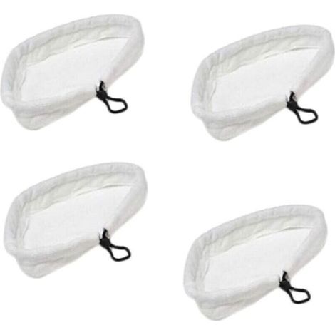 4Pcs Serpillères Balai à Vapeur Triangulaire en Microfibre pour H2O、X5、S302、S001 Mop (1/5)