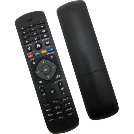 Nouvelle télécommande Philips TV de Remplacement pour telecommande Philips Universelle Ambilight Smart LED LCD TV - Aucune Configu (1/5)
