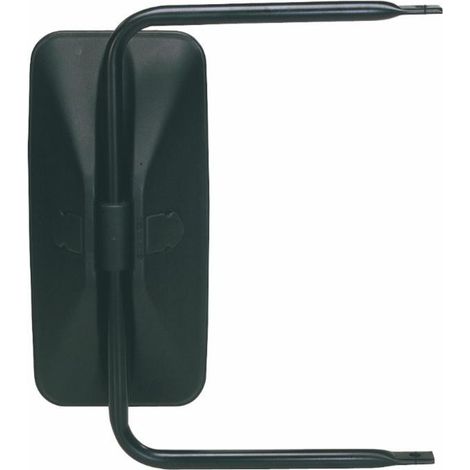 Lem Select – Rétroviseur gauche 354 x 169 mm – Verre incurvé argenté – Réglage manuel – Adaptable DEUTZ