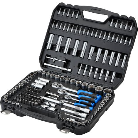 Draper 24231 Draper HI-TORQ Metric Socket and Bit Set, 1/4"", 3/8"" and 1/2"" Sq. Dr. (188 Piece)