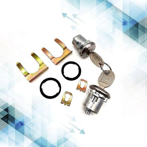 5070006 Cylindre de serrure de porte de voiture avec clés pour camion et SUV (1/4)