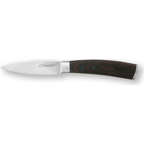 Maestro 9 cm Schälmesser mit Holzgriff MR-1464 (1/3)