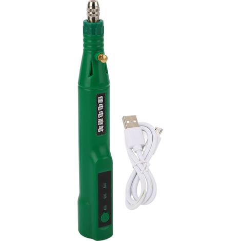 Stylo graveur électrique 30W rechargeable portable, outil de polissage et meulage 5V 6000-15000 tr/min (1/5)