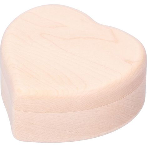 Herzförmige Spieluhr aus Holz, ideales Geschenk zum Geburtstag, zu Weihnachten, zu Neujahr oder für einen geliebten Menschen.