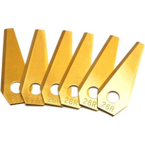 Lot de 18 lames de rechange en titane pour tondeuses robots Bosch Indego - Lames de rechange pour tondeuses Bosch Indego (1/4)