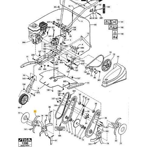 ORIGINAL STIGA RECHTES AUSSENKLINGEN-KIT – 1483-1046-01