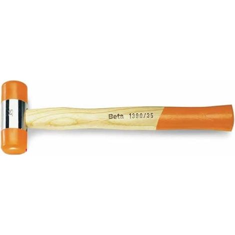 Maillet en plastique 35 avec manche en bois 1390 Beta