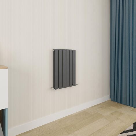 Biubiubath Flat Panel Radiator 600x408mm Double Anthracite