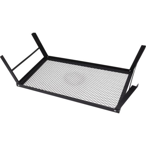 Barbecue pliable, léger, peinture résistante à la chaleur, étanche, répartition uniforme de la chaleur, pieds pliables, fourchette incluse (1/5)