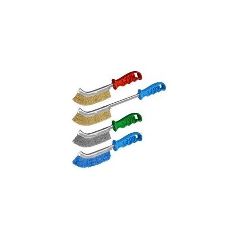 SPID Brosse convexe 245 mm fils acier inoxydable (1/3)