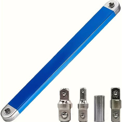 Jeu de rallonges coudées universelles « Impact-Ready » pour entraînements de 1/2 po, 1/4 po et 3/8 po (1/5)