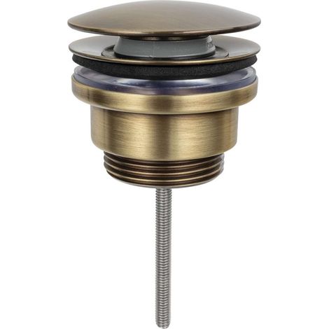 Sapho - Desagüe de lavabo, Click-Clack, bronce CV1110BR (1/3)