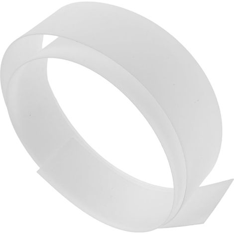 Feuille Diffuseur de Lumière LED Flexible Blanc, 0, 8mm, 48x2 Plastique Souple, Coupe Possible, pour Éclairage Ambiant et Installations sur Mesure (1/5)
