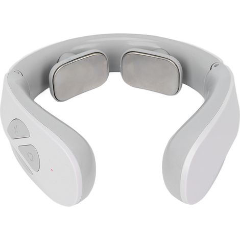 Appareil de massage cervical électrique portable pour soulager la fatigue et utiliser une compresse chaude pour la thérapie des vertèbres cervicales.-AquaForge (1/5)