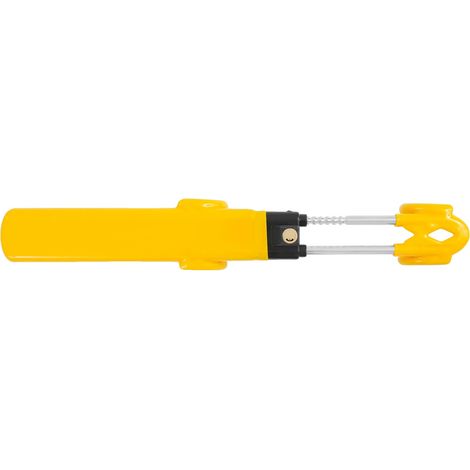 Bloqueo de volante, sistema antirrobo, ajuste universal, color amarillo. (1/2)