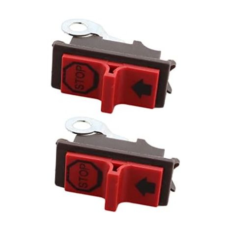 2 interrupteurs darrêt pour Husqvarna 36 40 41 45 50 51 55 61 66 136 137 141 142 254 257 261 262 266 268 272 281 288 340 345 38 FR Tronçonneuse 5 371 372 394 395