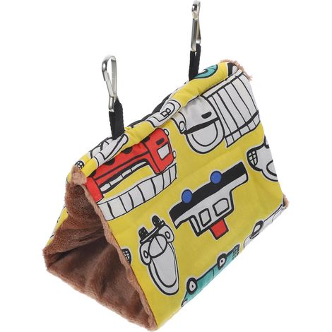 Hanging Hammock for Parrots, Sleeping Tent, Warm Shelter for Caged Birds, Hanging Pet Bed (1/5)