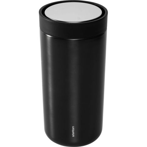 Stelton To Go Click vaso isotérmico negro 0,4 litros (1/3)