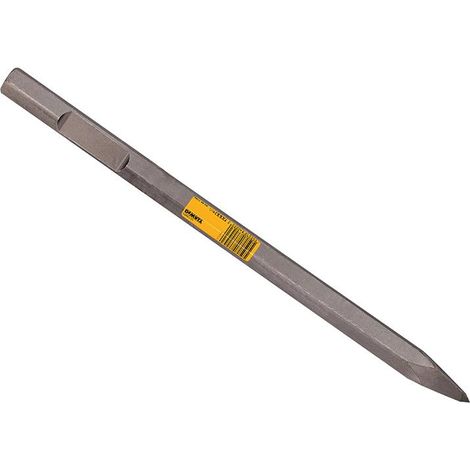 DEWALT 30Kg Steel Bull Point Chisel - 400Mm, 28Mm Hex Shank (1/2)