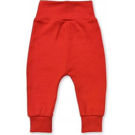 Pants 110 druckfreie Shorts für Kinder vom Hersteller, glattes Rot (1/5)