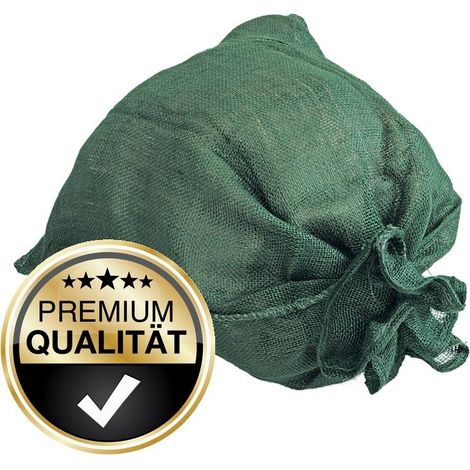 Noor – Sac en jute vert, qualité H 215, 60 x 105 cm