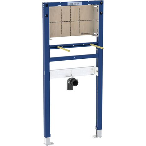 Geberit Duofix - Installazione a parete per lavabo, per rubinetteria a parete nascosta, altezza 112-130 cm 111.493.00.2